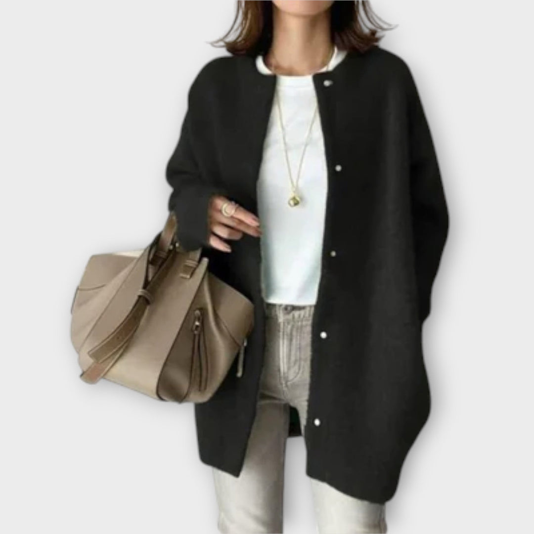 Hannah™ | Elegant Long Cardigan for Women