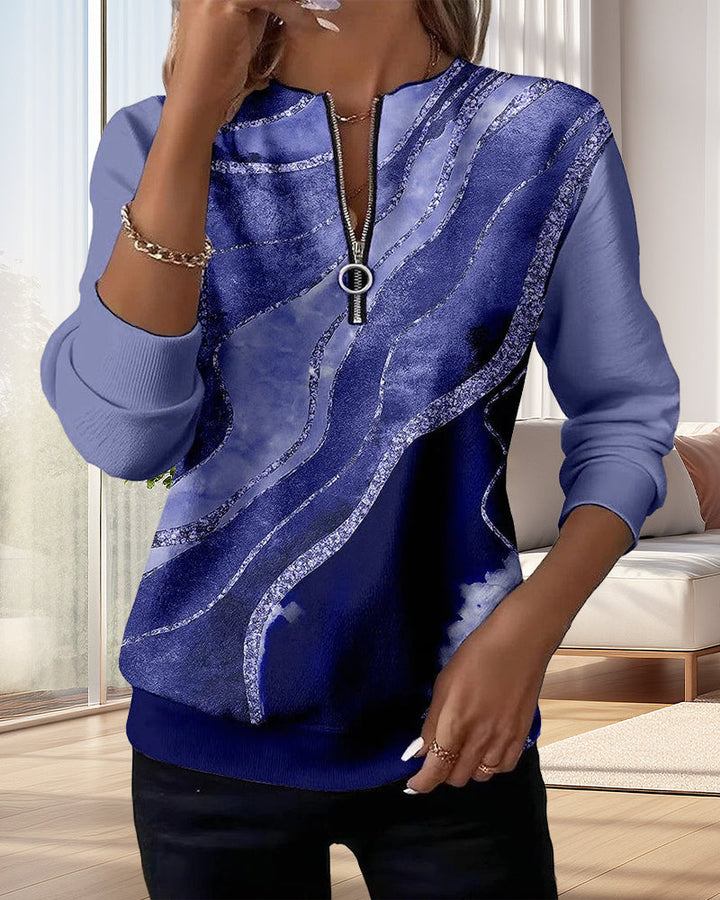 Lera™ | Cozy Casual Half-Zip Sweatshirt