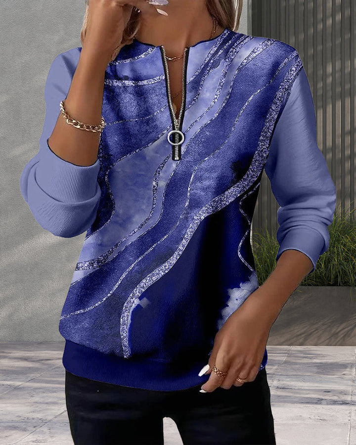 Lera™ | Cozy Casual Half-Zip Sweatshirt