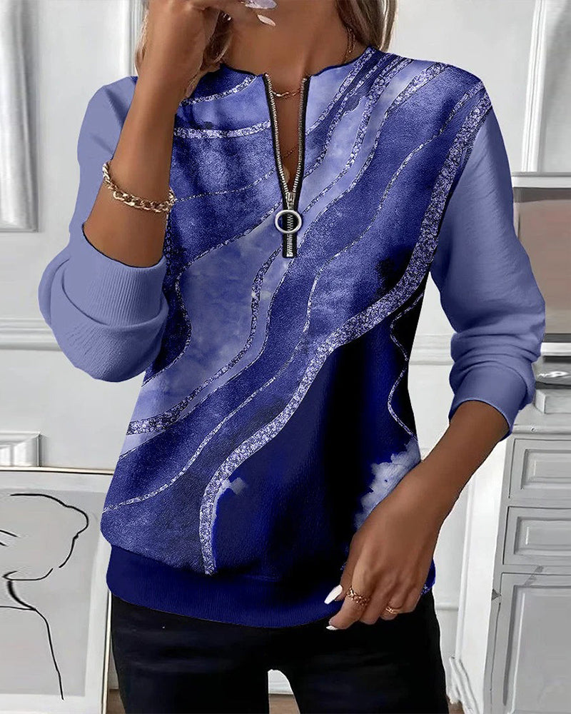 Lera™ | Cozy Casual Half-Zip Sweatshirt