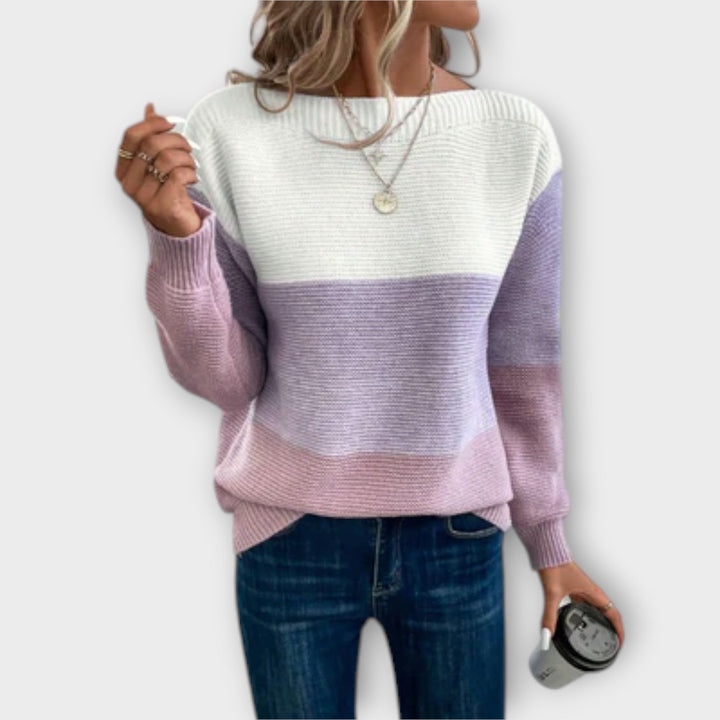 Sophie™ | Cozy Patchwork Women's Sweater